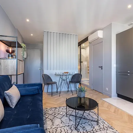 公寓 1 Su Ede - Dernier Etage Ascenseur - 1 Min Et Zone Pietonne 尼斯