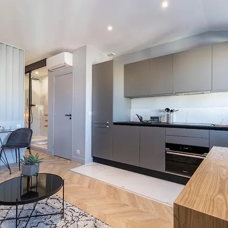 公寓 1 Su Ede - Dernier Etage Ascenseur - 1 Min Et Zone Pietonne 尼斯